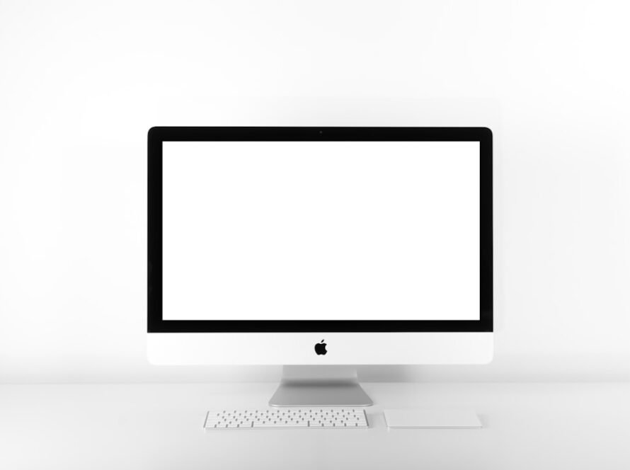 Photo Website mockup