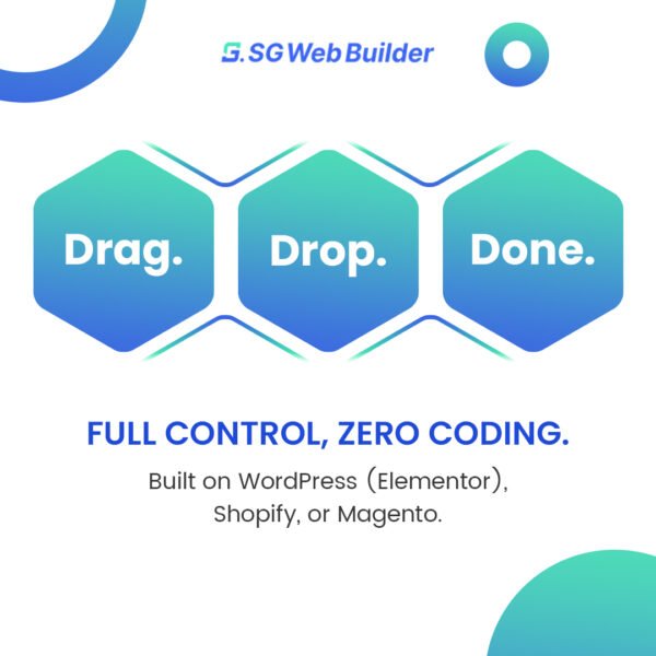 a screenshot of a web builder