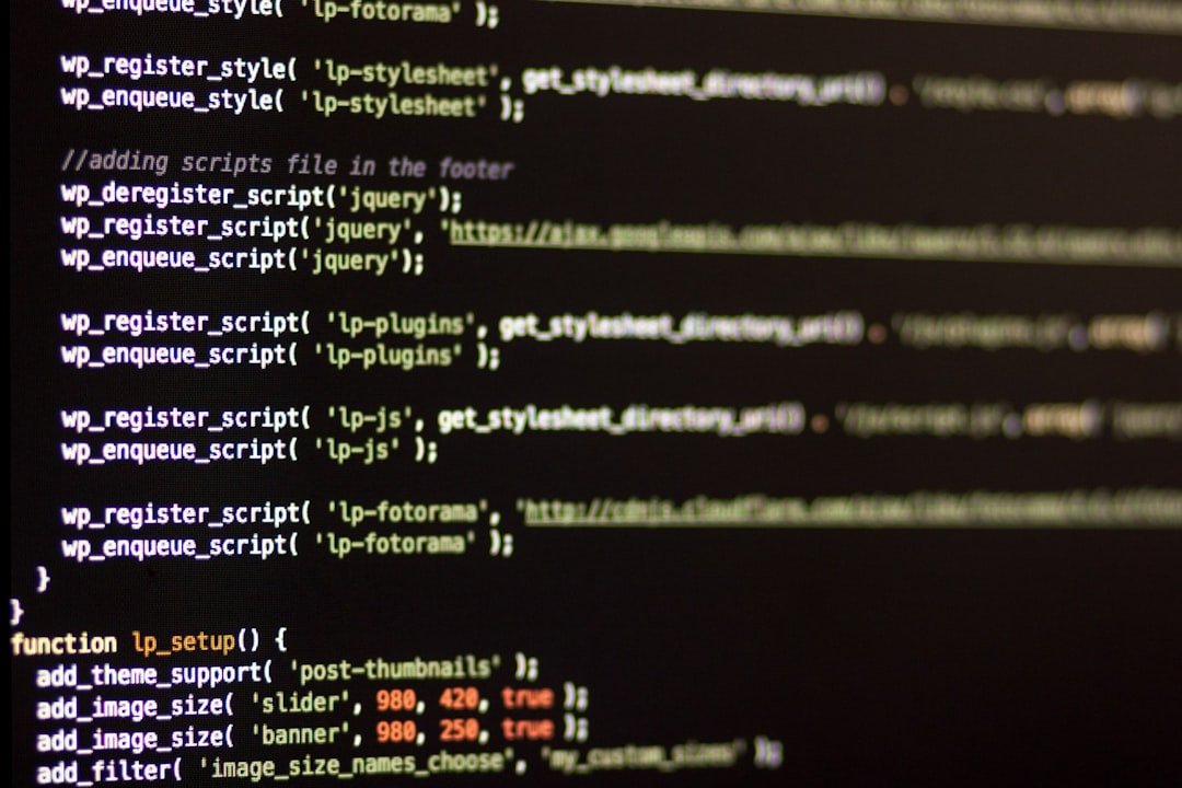 Photo website code