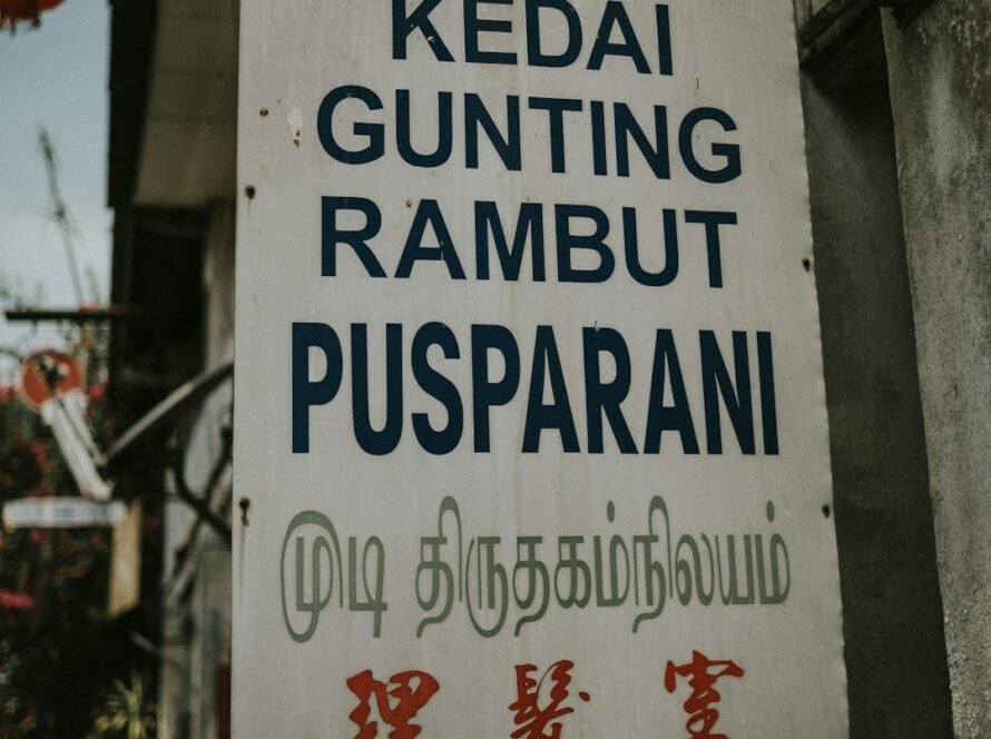 a sign on a building