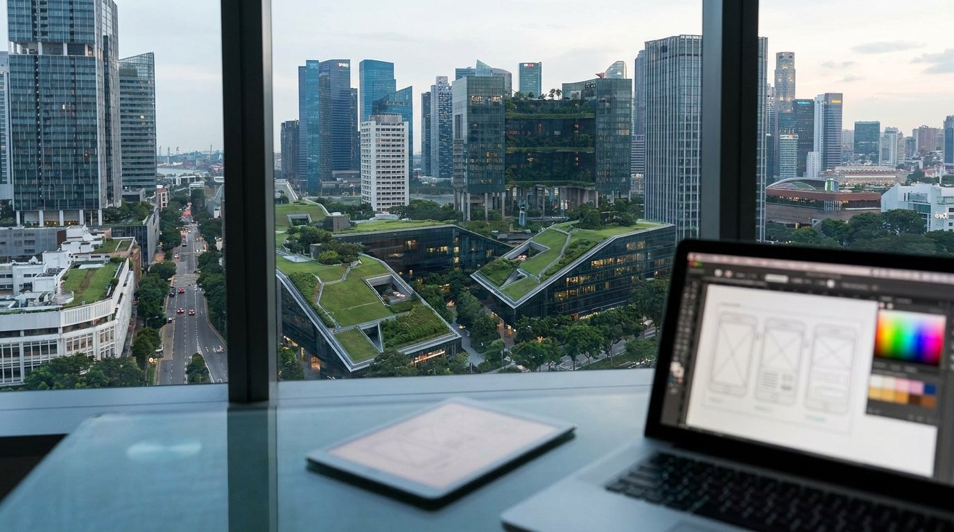 Photo web design Singapore