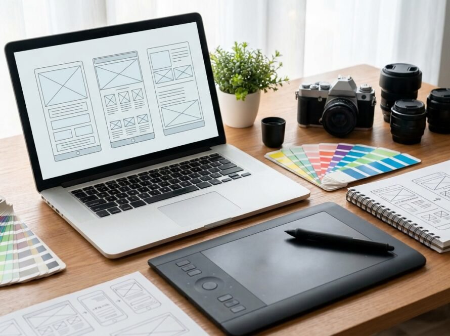 Photo web design package