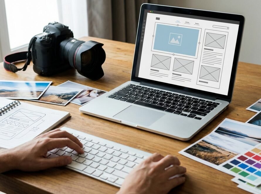 Photo website design