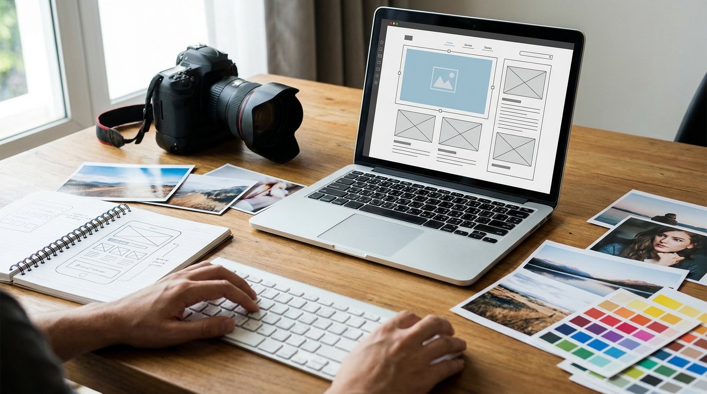 Photo website design