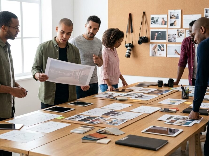 Photo redesign agency