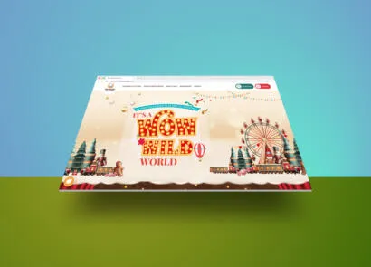 8Clicks | Screenshot Of A Festive Website For &Quot;Orange Clove,&Quot; Promoting Their Christmas And New Year Special Edition Titled &Quot;It'S A Wow Wild World.&Quot; The Design Features Playful Graphics With Holiday-Themed Elements, Such As A Ferris Wheel, Gingerbread Figures, And Decorated Trees. Bright Colors And Fun Typography Create A Cheerful Atmosphere. The Navigation Options Include &Quot;Gourmet Platters,&Quot; &Quot;Festive Indulgence,&Quot; &Quot;Party Pack,&Quot; And More, Along With Call-To-Action Buttons For &Quot;Order Now&Quot; And &Quot;Enquiry.&Quot;